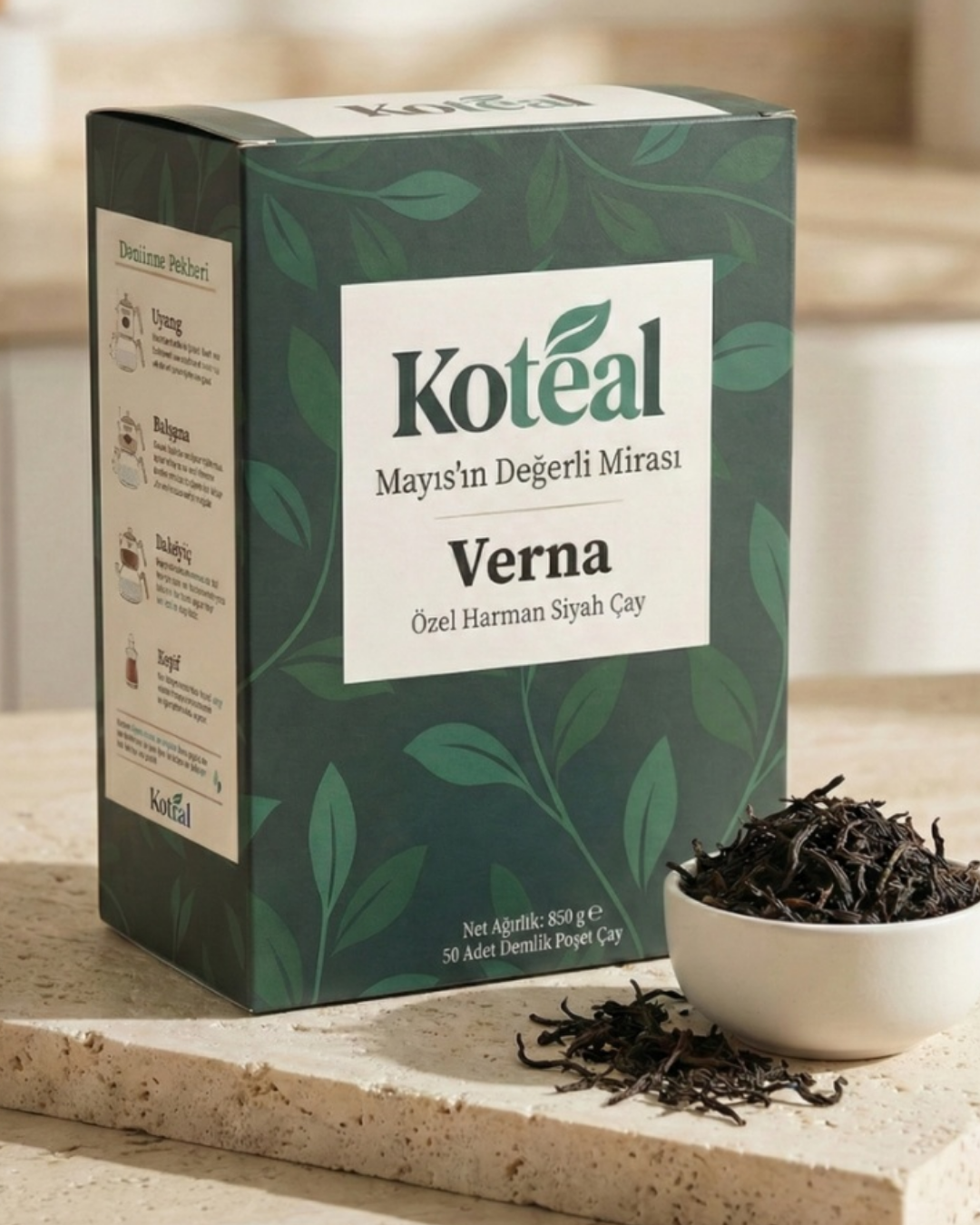 Verna: Harman Siyah Çay (850g)